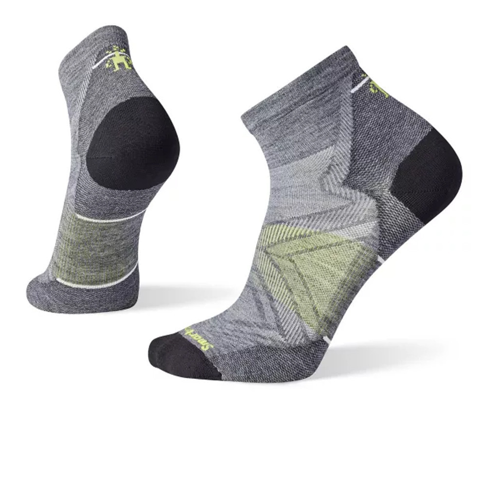 SmartWool Run Zero Cushion Ankle Socks | Medium Grey