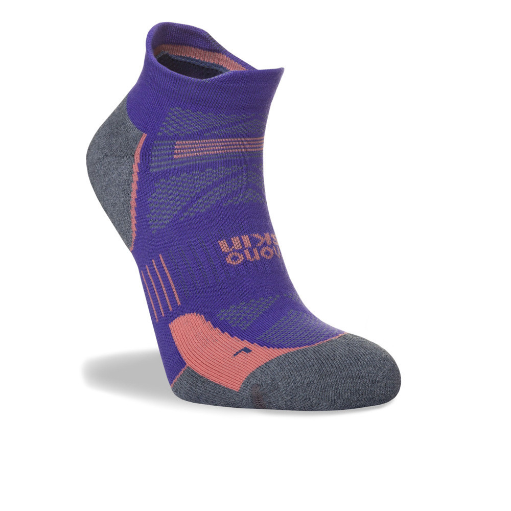 Hilly Supreme Socklet Women's Socks (Medium Cushioning) | Plum/Grey Marl