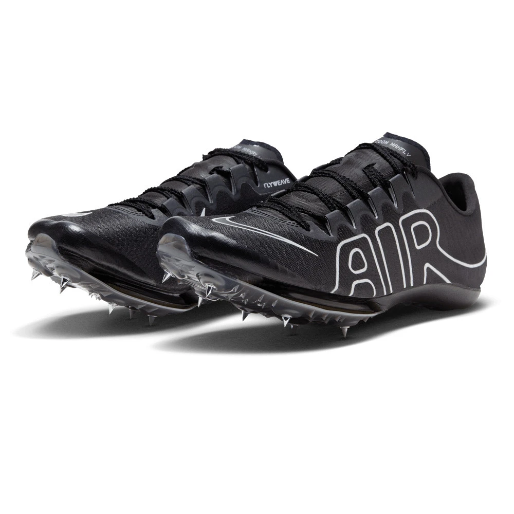 Nike Air Zoom Maxfly More Uptempo Sprinting Spikes | Black/White