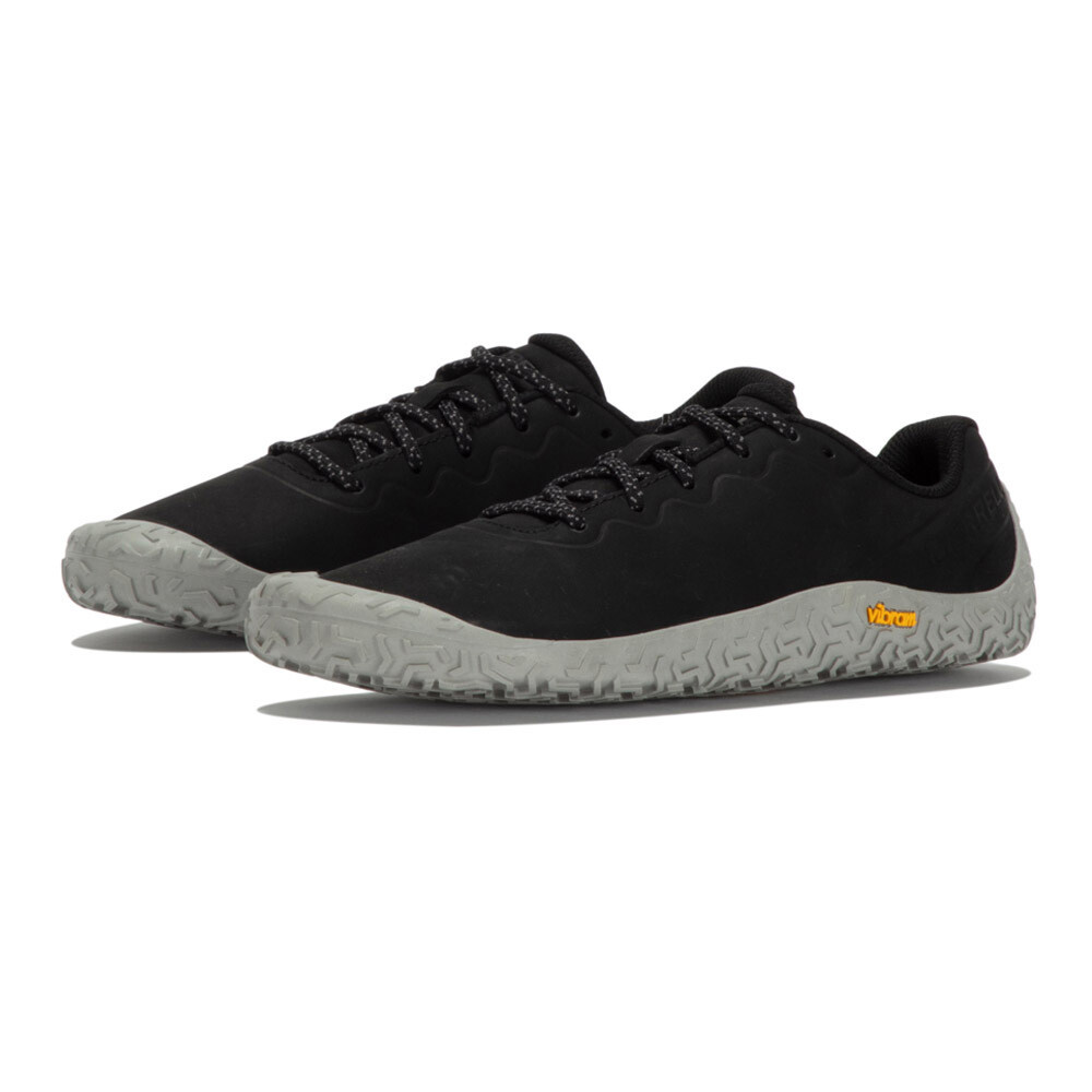 Merrell Vapor Glove 6 Leather Women's Trail Running Shoes | Black