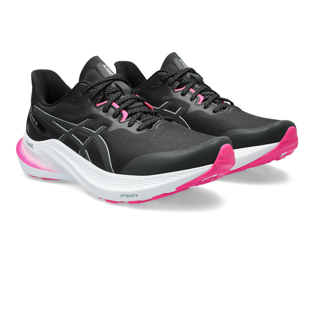 Asics GT-2000 12 LITE-SHOW Women's Running Shoes | Black/Pure Silver — photo 1