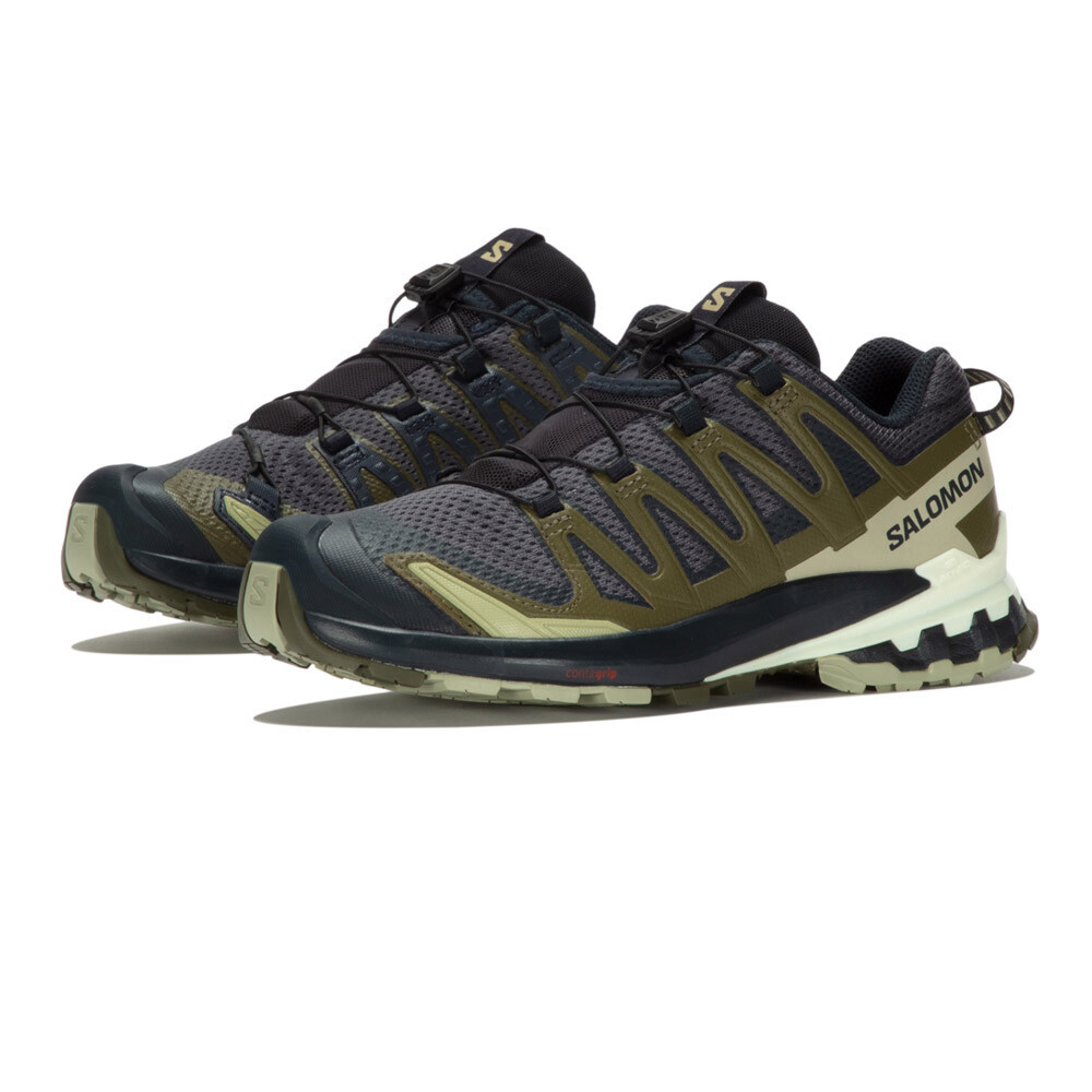 Salomon XA Pro 3D v9 Men's Trail Running Shoes | India Ink/Olve Night/Aloe Wash