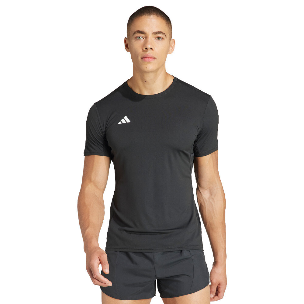 adidas Adizero Essentials Men's Running T-Shirt | Black