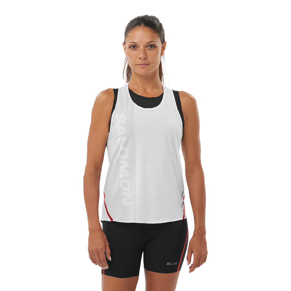 Salomon S/LAB Speed Women's Vest | White/Deep Black