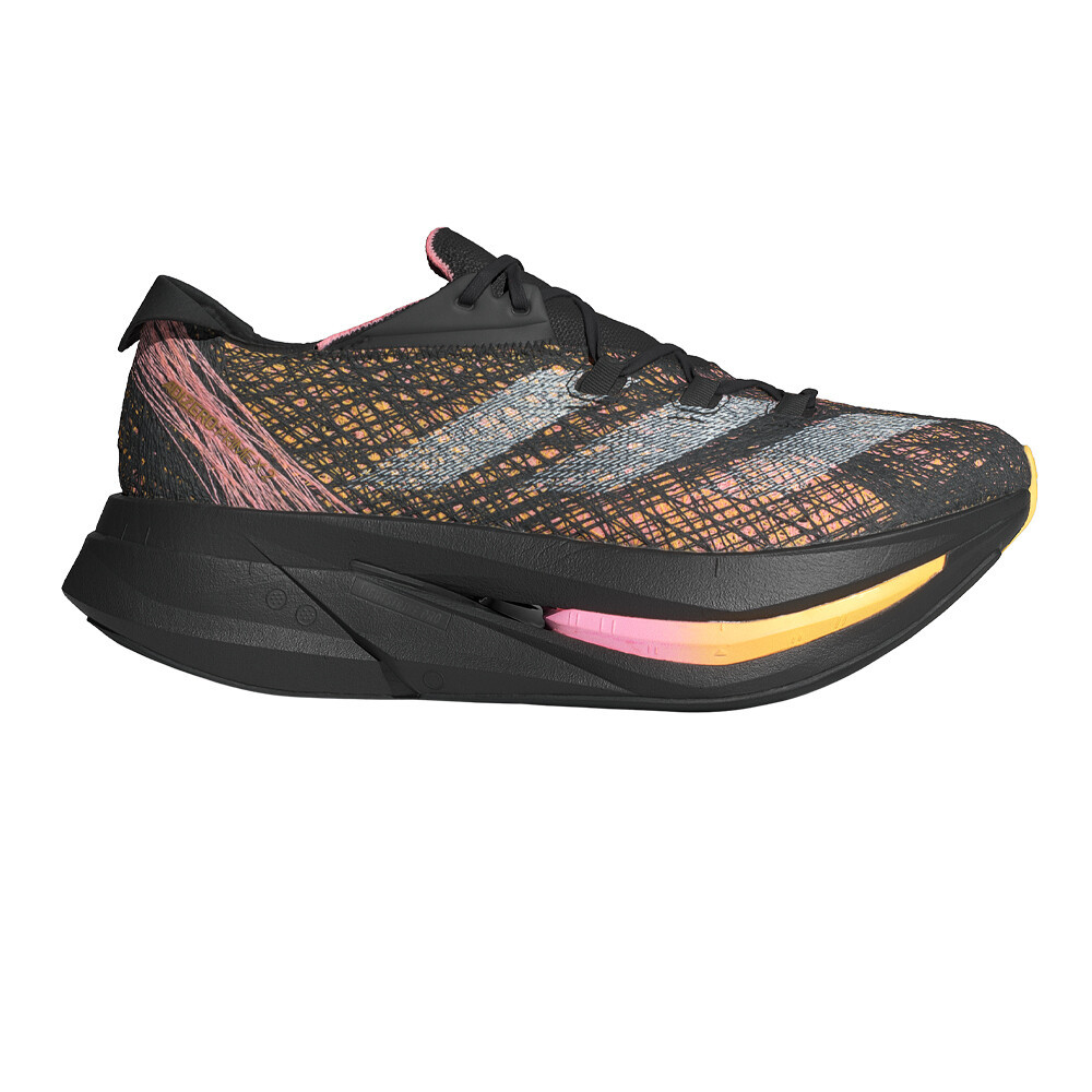 adidas Adizero Prime X 2 Strung Running Shoes | Core Black/Zero Metallic/Spark — photo 1