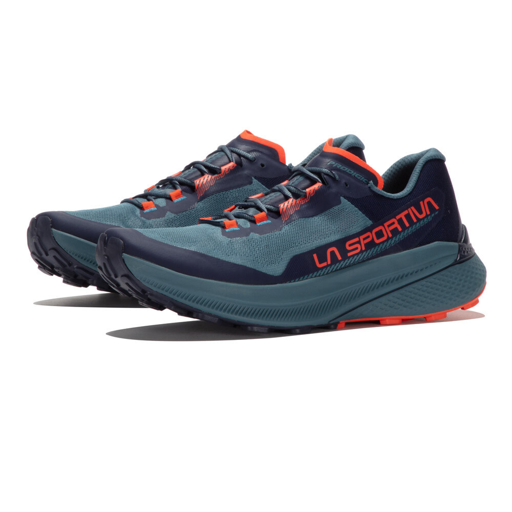La Sportiva Prodigio Trail Running Shoes | Hurricane/Deep Sea