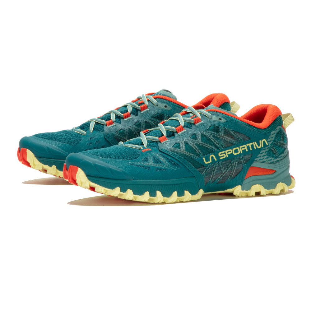 La Sportiva Bushido III Women's Trail Running Shoes | Everglade/Zest