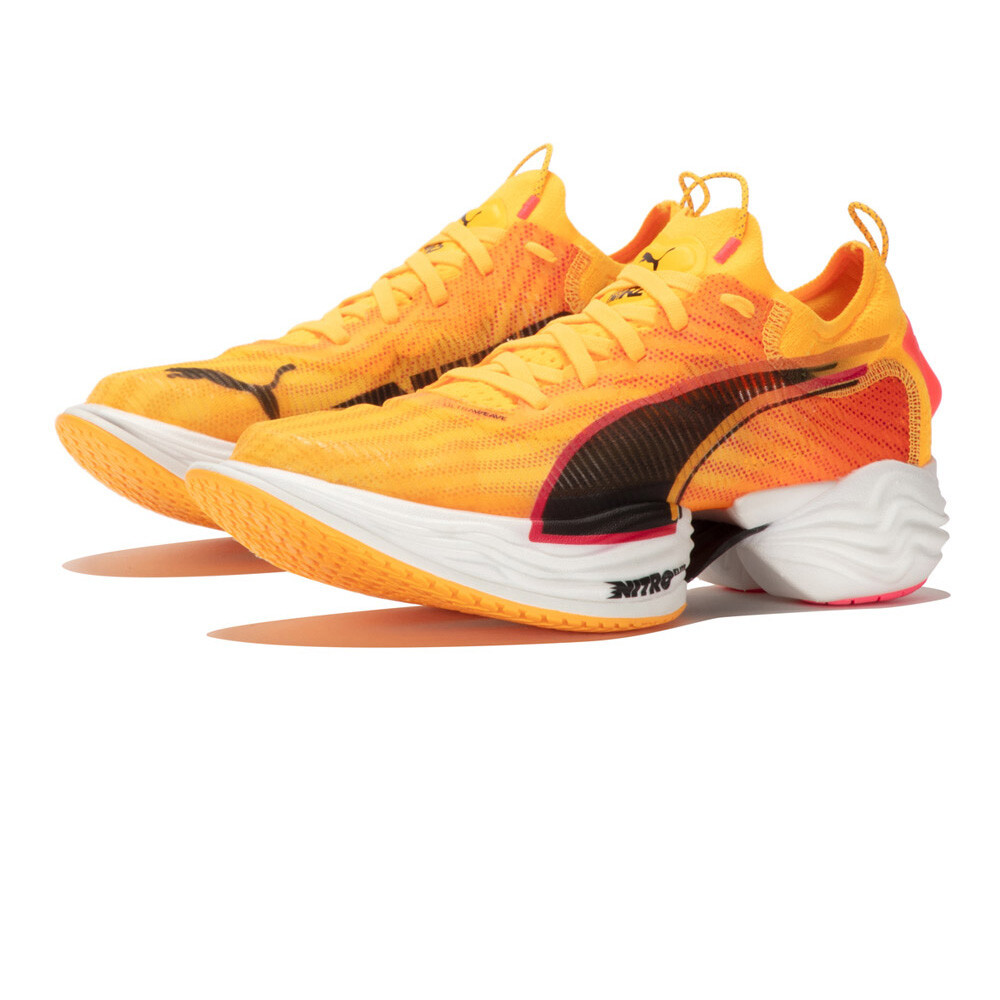Puma Fast-R 2 Nitro Elite Fire Women's Running Shoes | Sun Stream/Sunset Glow/Puma White