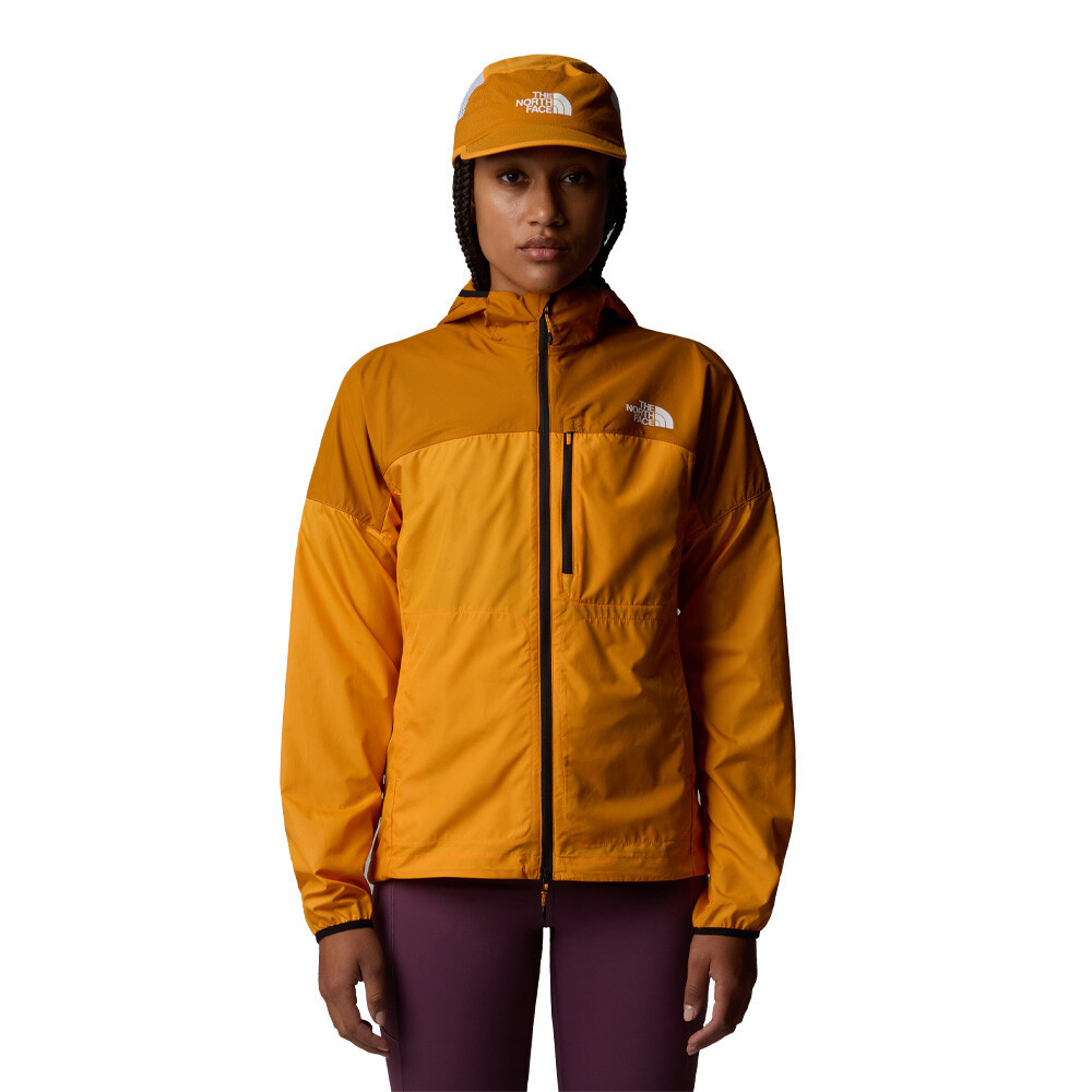 The North Face Higher Run Women's Wind Jacket | Apricot Glaze/Iron Citrus