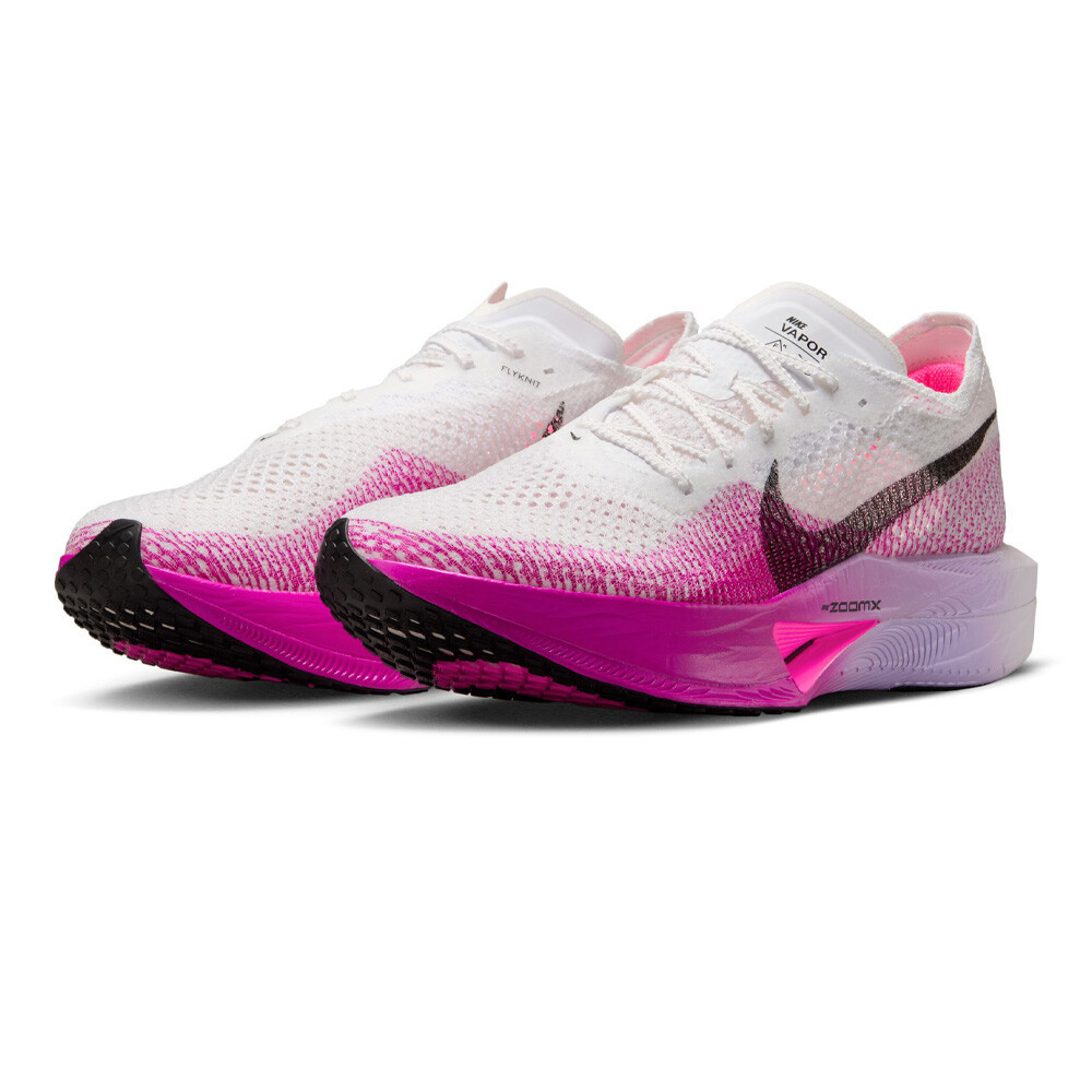 Nike ZoomX Vaporfly Next% 3 Running Shoes | White/Vivid Purple/Purple Agate