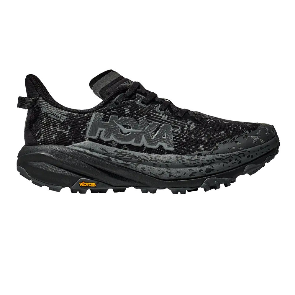 Hoka Speedgoat 6 GORE-TEX Men's Trail Running Shoes | Black/Outer Orbit