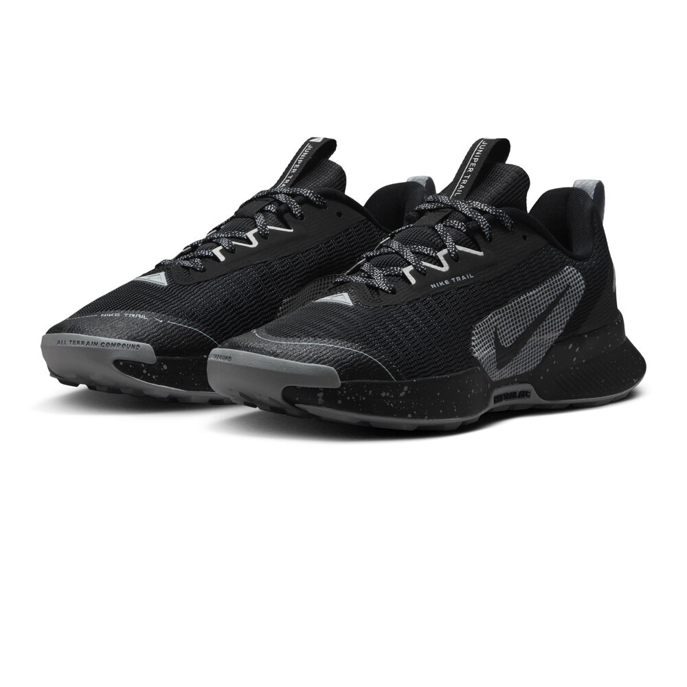 Nike Juniper Trail 3 Men's Trail Running Shoes | Black/Wolf Grey/Photon Dust