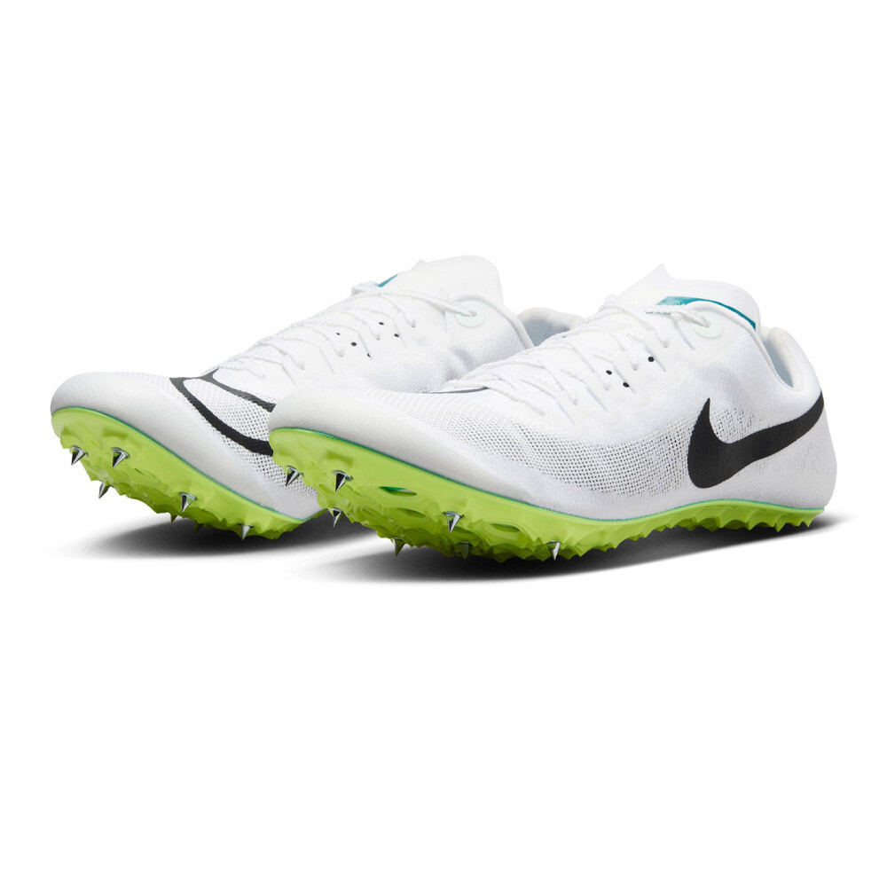 Nike Ja Fly 4 Men's Track Spikes | White/Black/Bright Spruce