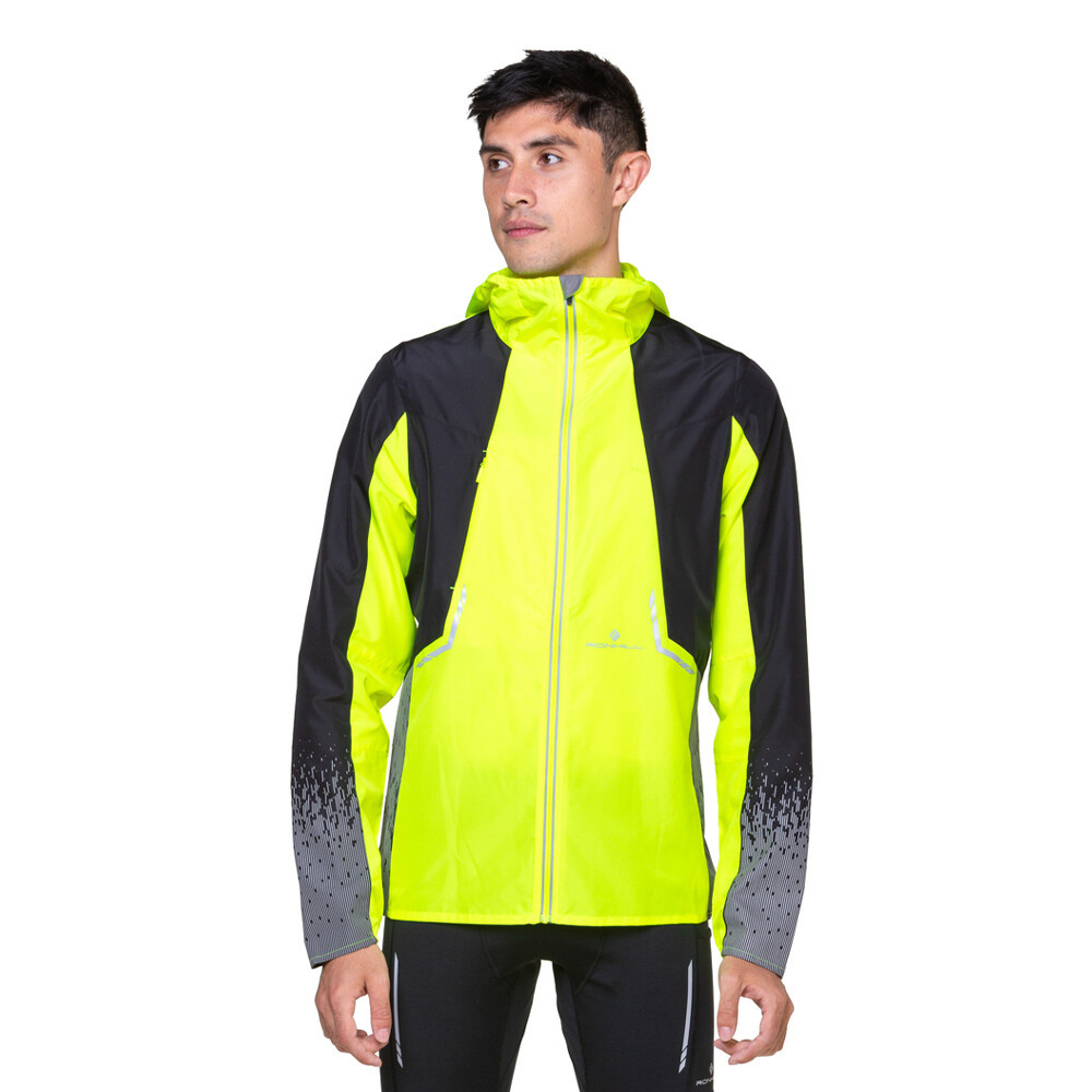 RonHill Tech Reflect Men's Jacket | Fluo Yellow/Black Reflective