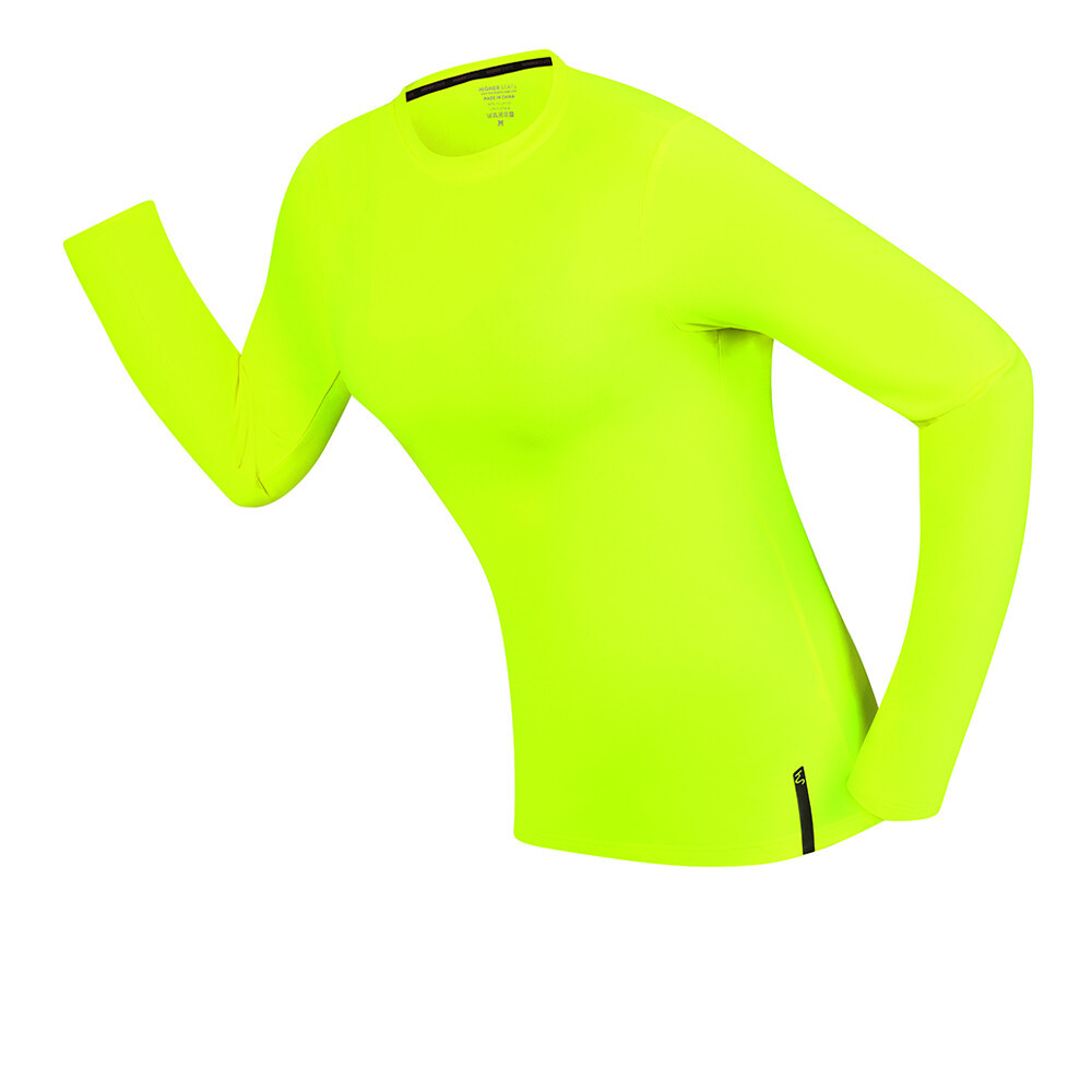 Higher State Women's Long Sleeve Top | Fluo Yellow