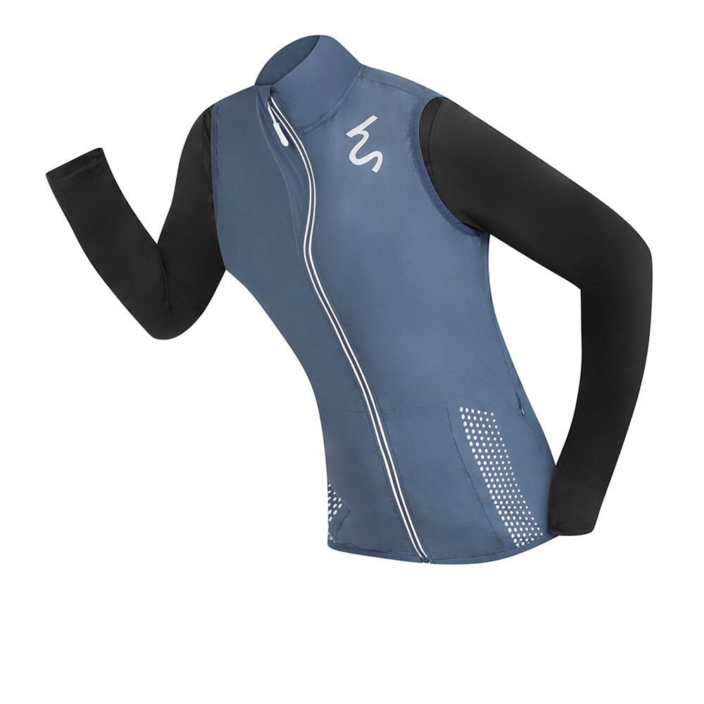 Higher State Women's Windproof Gilet | Blue