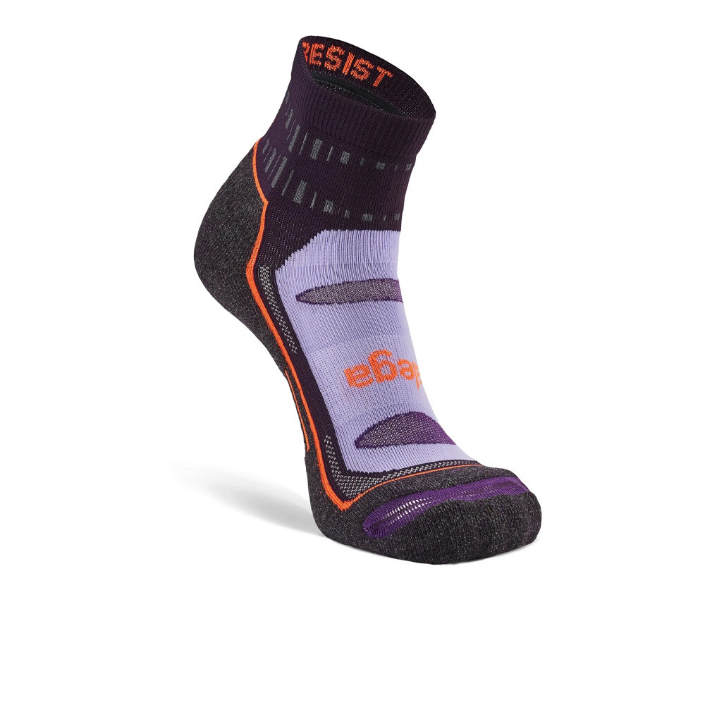 balega Blister Resist Women's Quarter Running Socks | Plum
