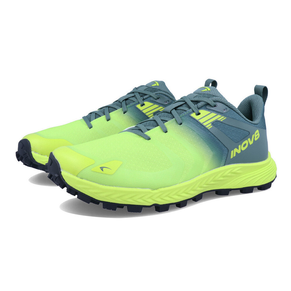Inov8 Trailtalon Speed Men's Trail Running Shoes (Standard Fit) | Lime/Forest Green