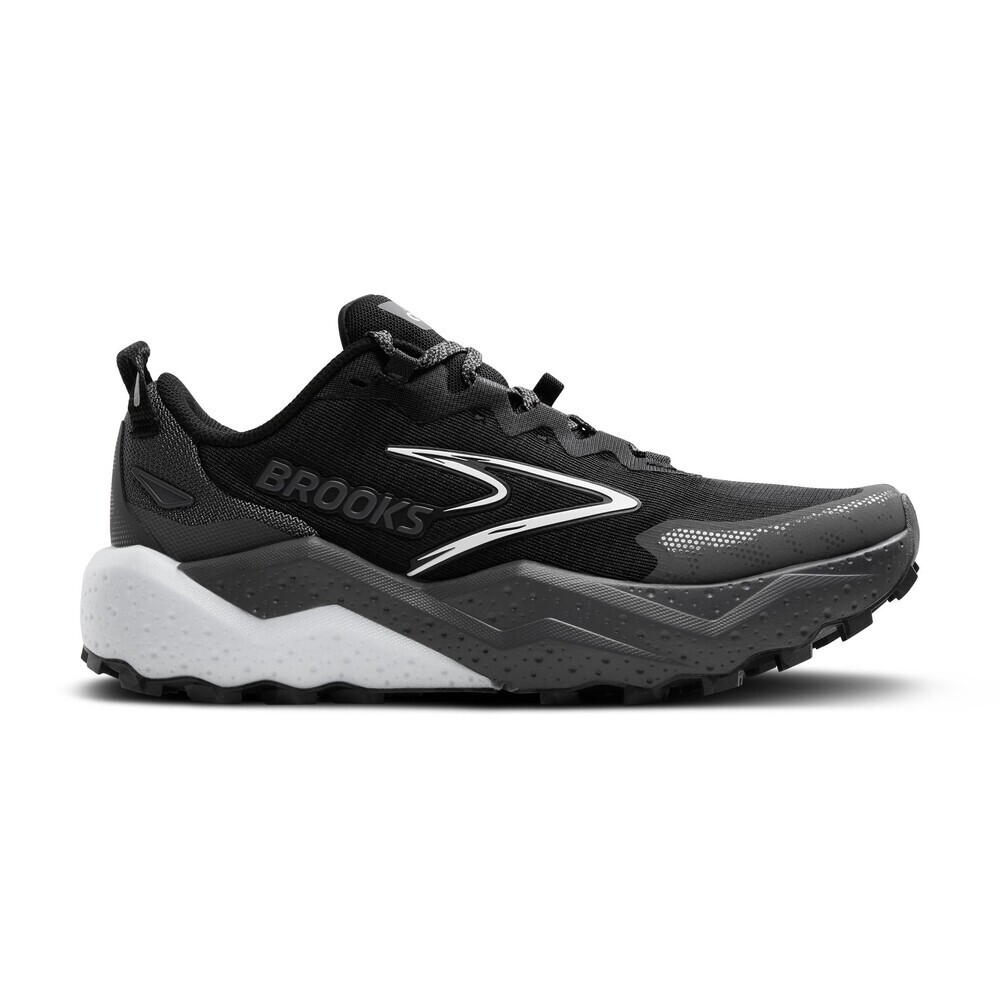 Brooks Caldera 8 Women's Trail Running Shoes | Blackened Pearl/White