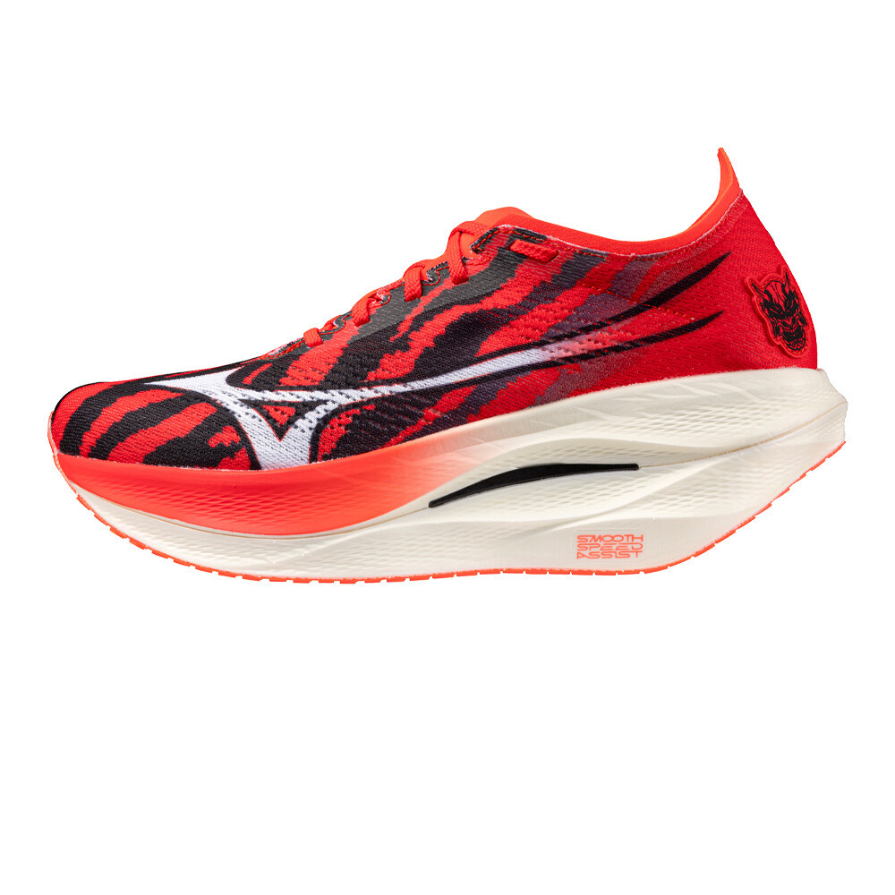 Mizuno Wave Rebellion Pro 3 Running Shoes | Red Onix X Blue Onix
