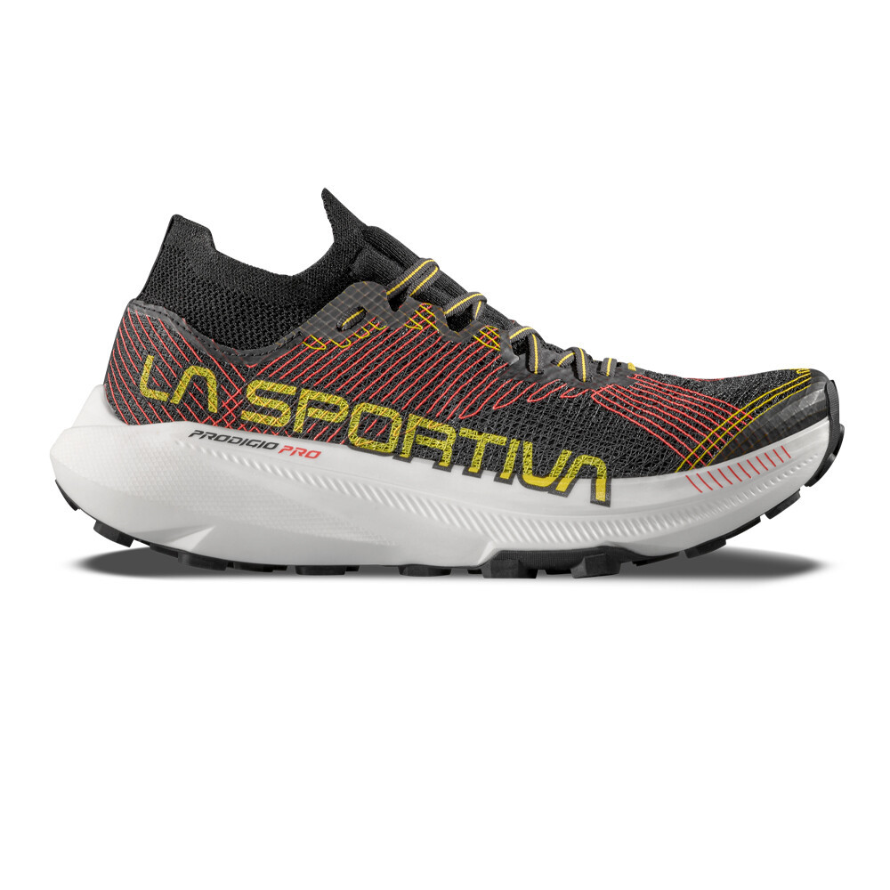 La Sportiva Prodigio Pro Men's Trail Running Shoes | Black/Yellow