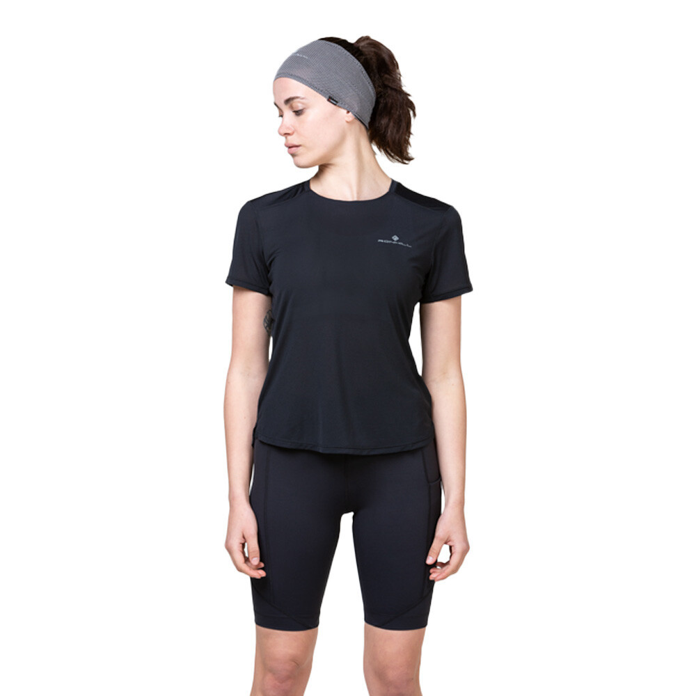 RonHill Tech Women's T-Shirt | All Black