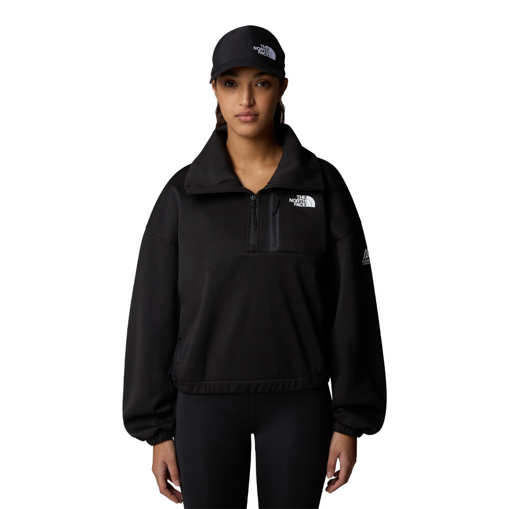 The North Face Mountain Athletics 1/4 Zip Women's Fleece Top | Black