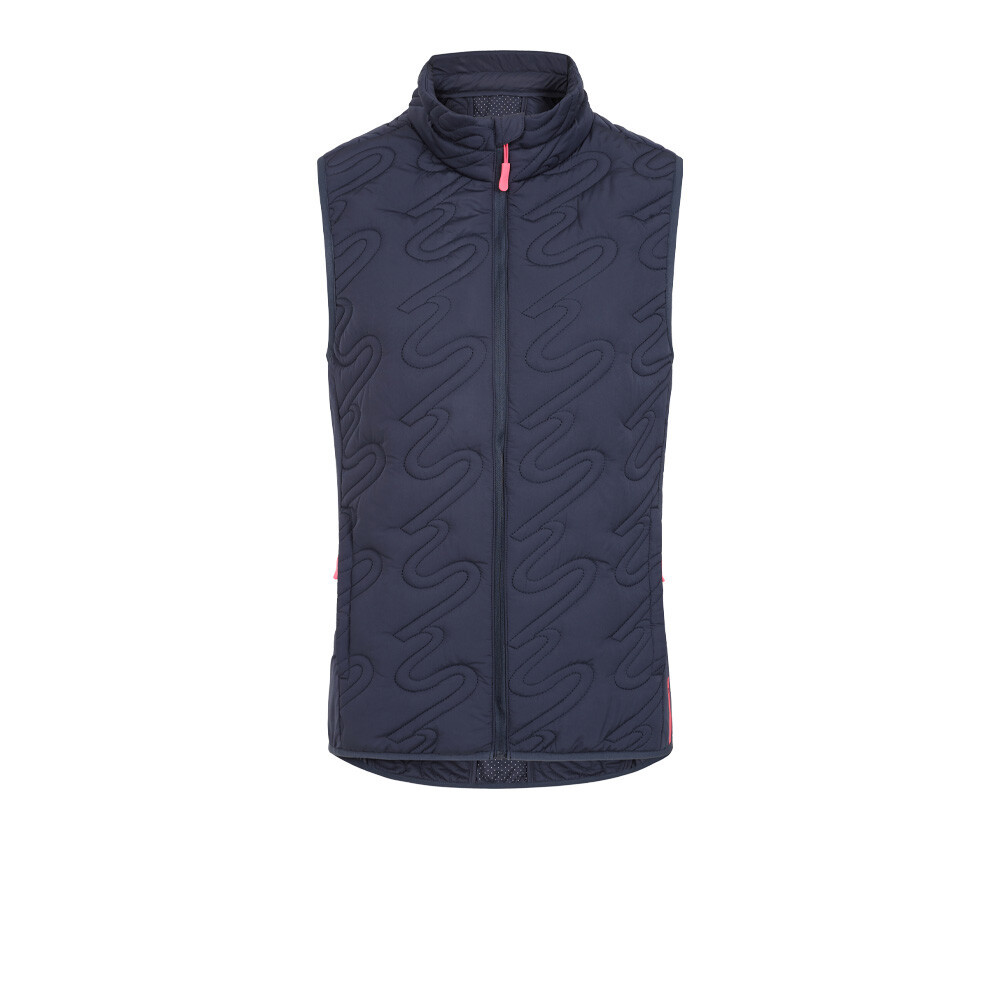 Higher State Women's Baffled Gilet | Deep Blue