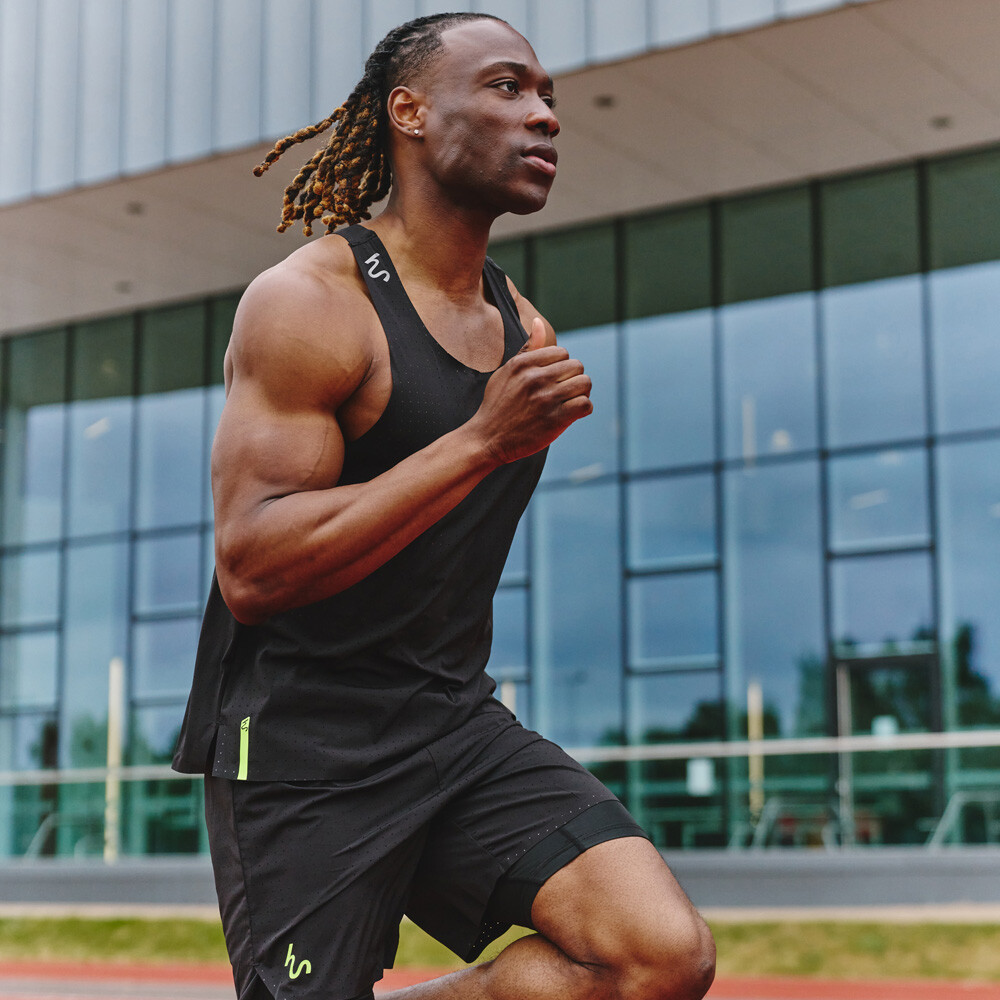 Higher State Running Vest | Black