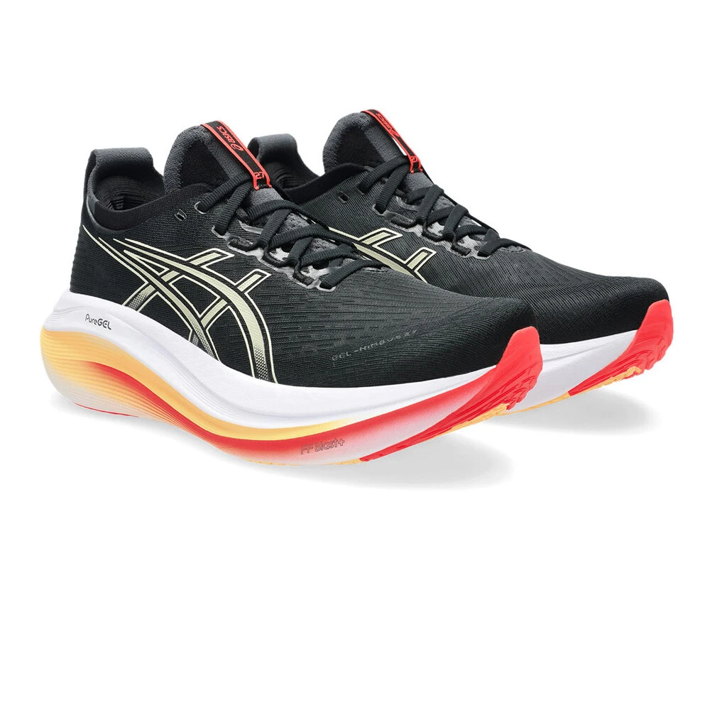 Asics Gel-Nimbus 27 Men's Running Shoes | Black/Khaki