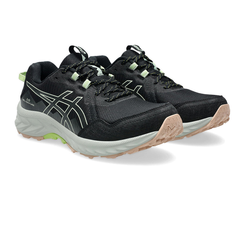 Asics Gel Venture 10 Women's Trail Running Shoes | Black/Whisper Green