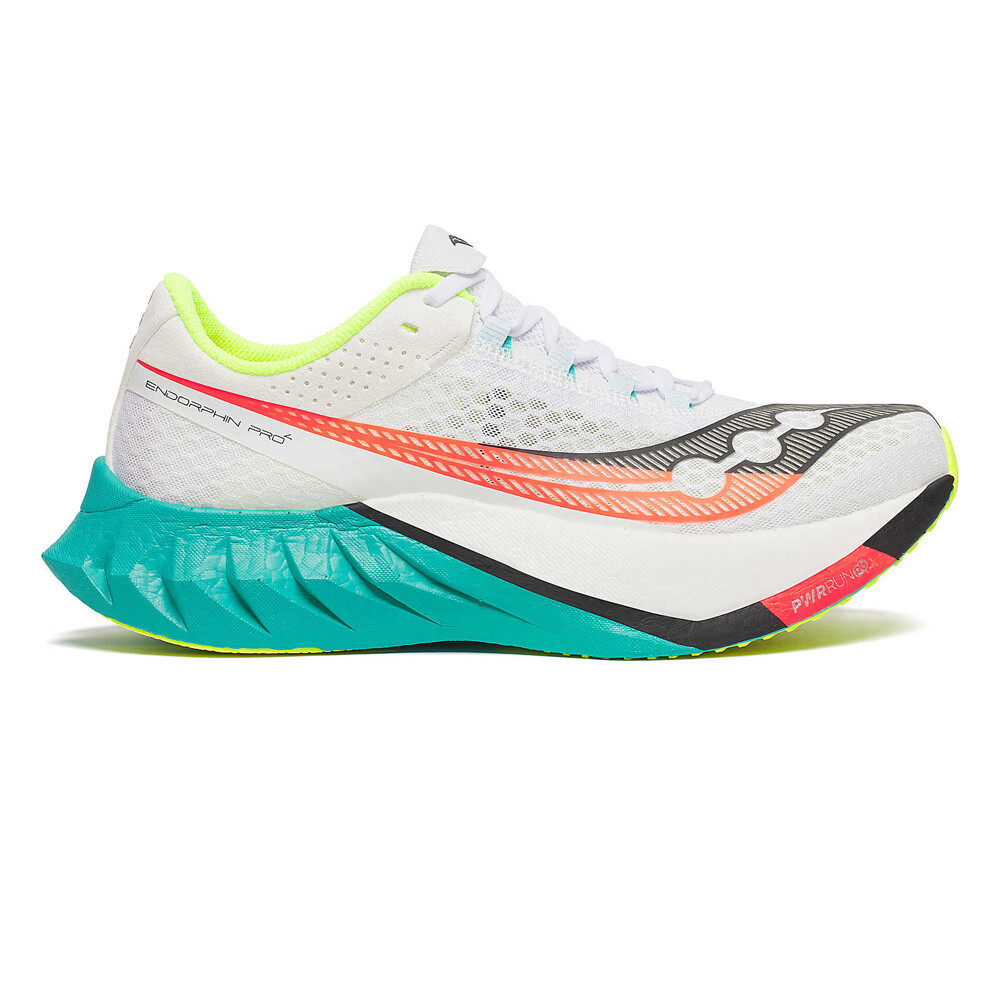 Saucony Endorphin Pro 4 Men's Running Shoes | White/Mutant