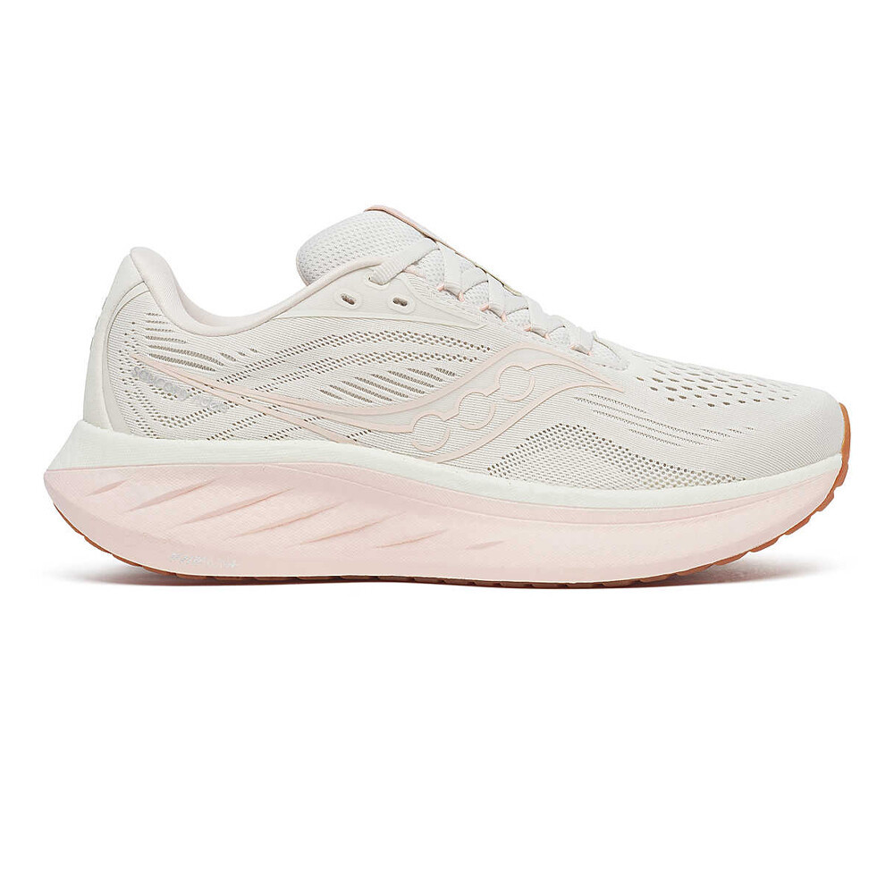 Saucony Ride 18 Women's Running Shoes | Quartz/Peony
