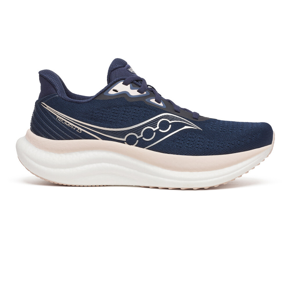 Saucony Triumph 23 Women's Running Shoes | Navy/Cameo