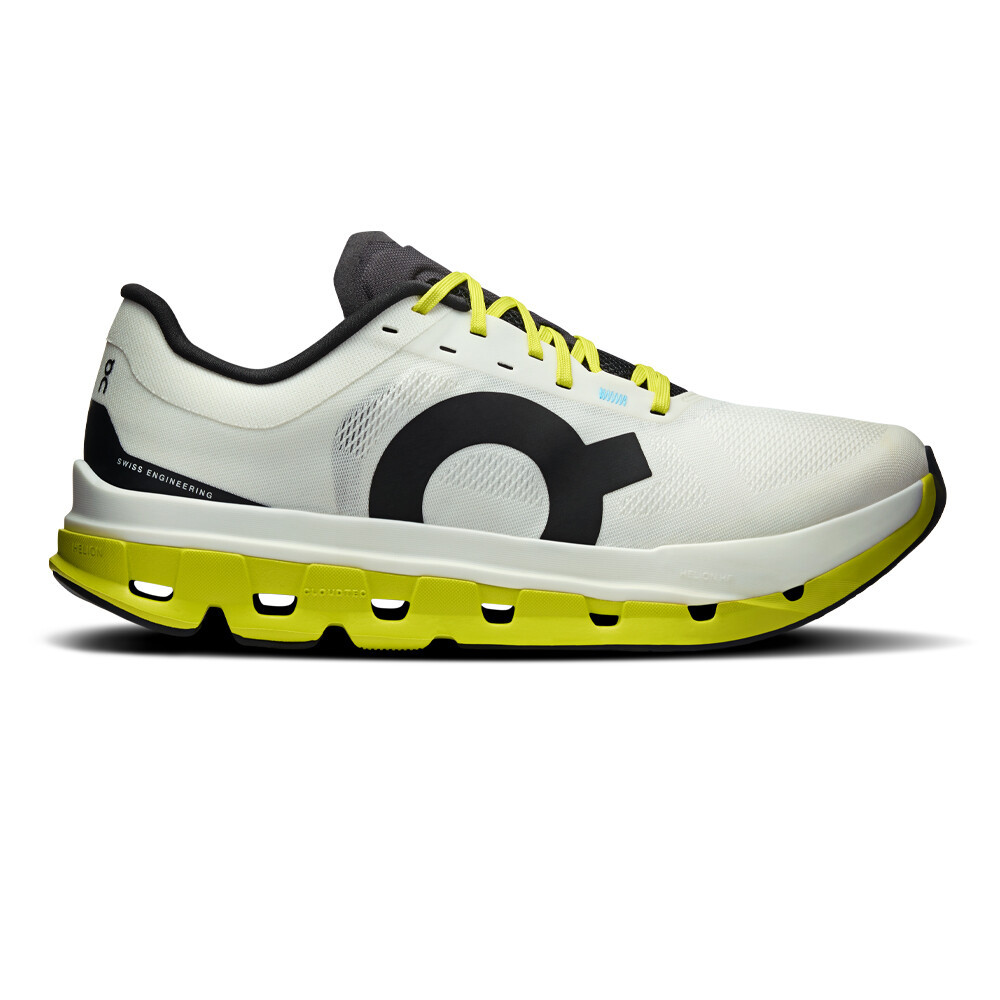 On Running On Cloudflow 5 Men's Running Shoes | White/Lime