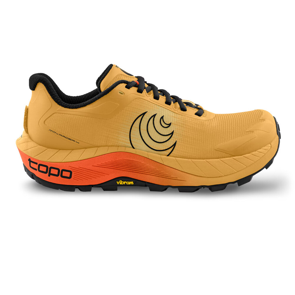 Topo Athletic Topo MTN Racer 4 Men's Trail Running Shoes | Mango/Black