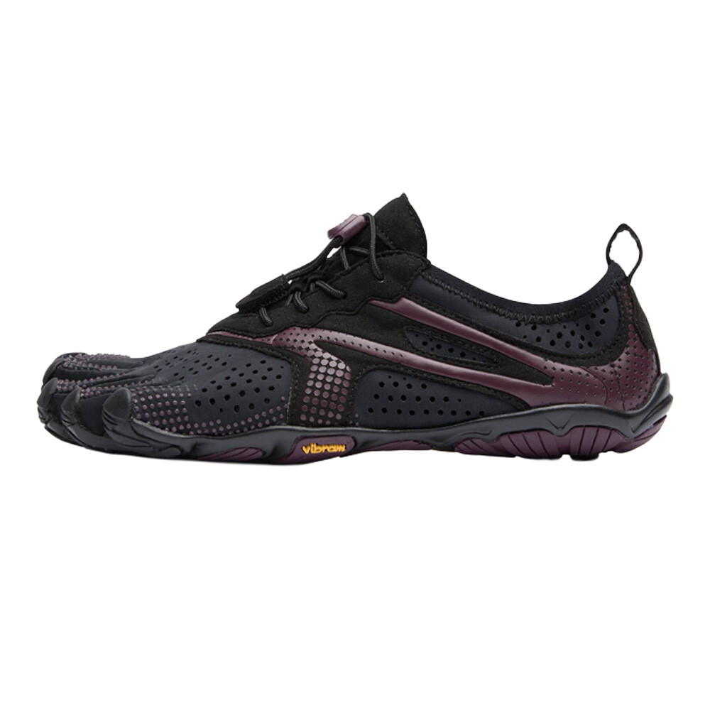 Vibram FiveFingers V-Run Women's Running Shoes in Black/Fig