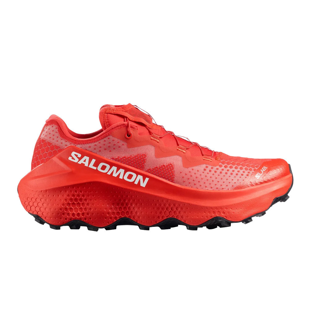 Salomon S/LAB Ultra Glide 1.5 Men's Trail Running Shoes | Fiery Red/White