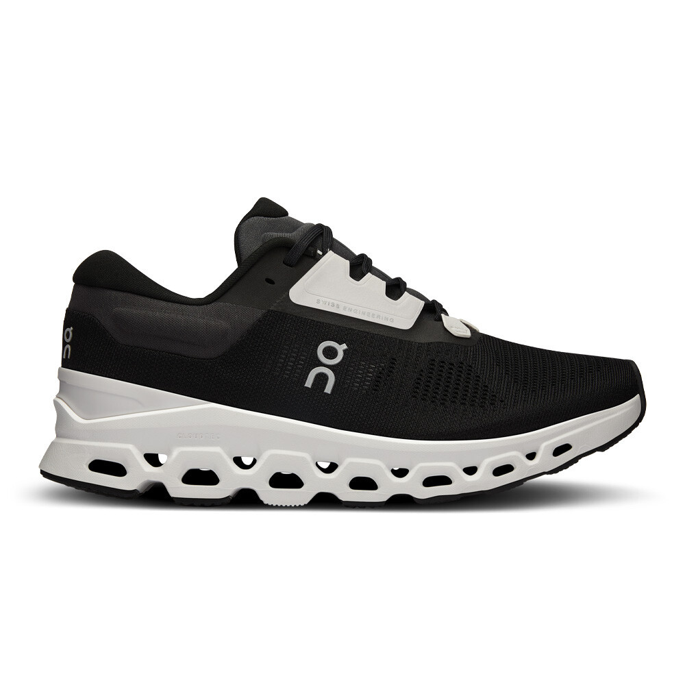 On Running On Cloudstratus 3 Women's Running Shoes | Black/Frost