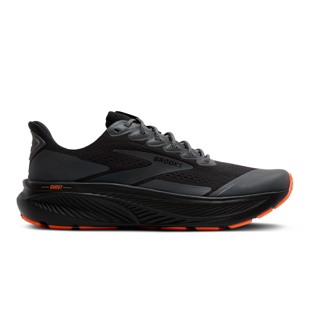 Brooks Ghost 17 Women's Running Shoes | Black/Orange