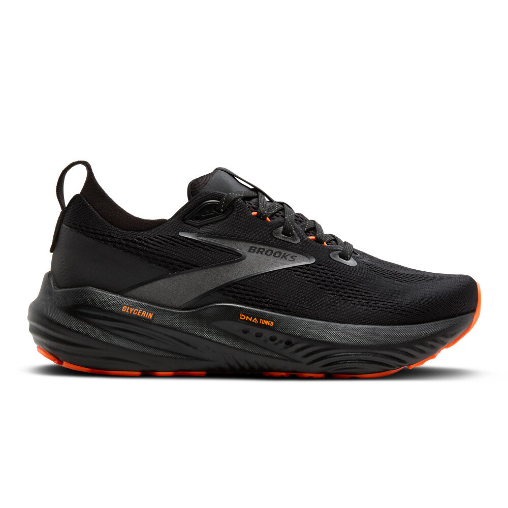 Brooks Glycerin 22 Men's Running Shoes | Black/Orange