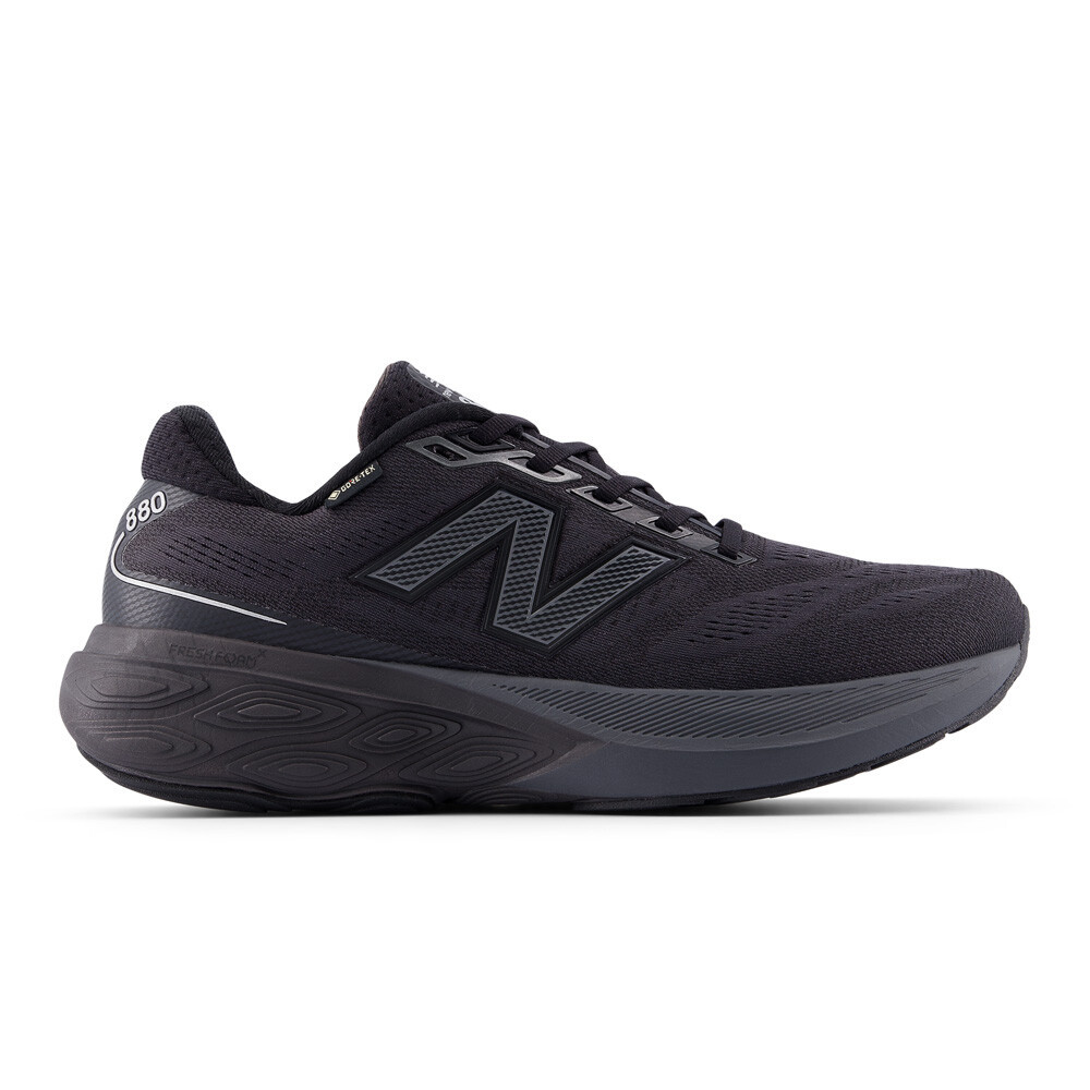 New Balance Fresh Foam X 880v15 GORE-TEX Men's Running Shoes | Black/Castlerock/Silver Metallic