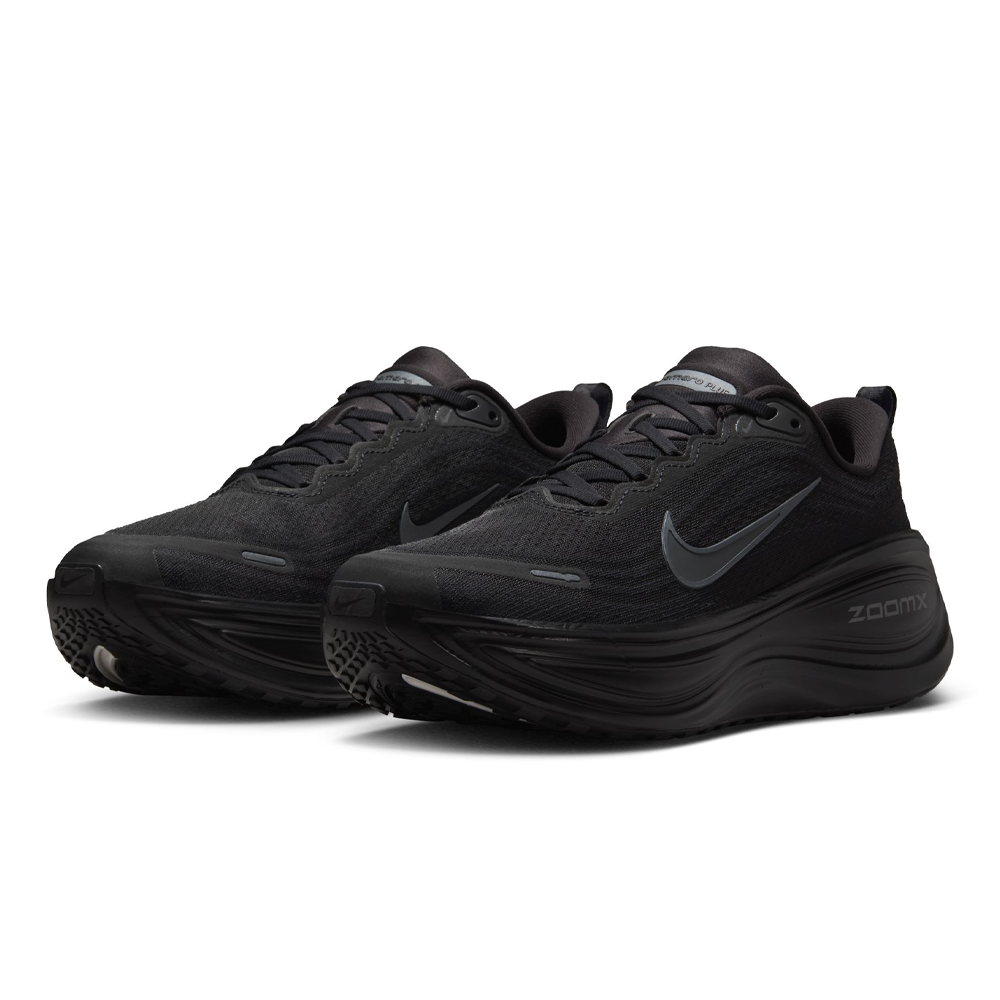 Nike Vomero Plus Men's Running Shoes | Black Dark Metallic Grey