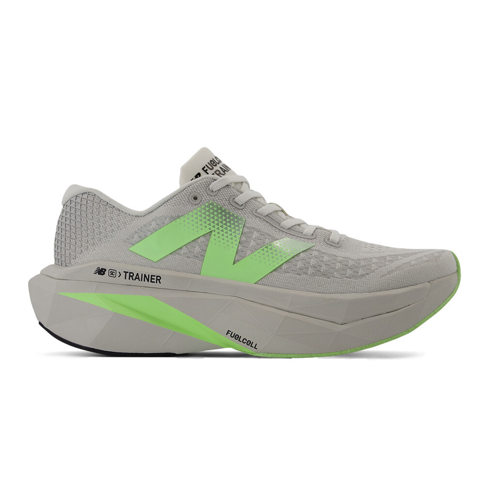 New Balance FuelCell SuperComp Trainer v3 Men's Running Shoes | Grey Matter/Mint Flash/Silver Metallic