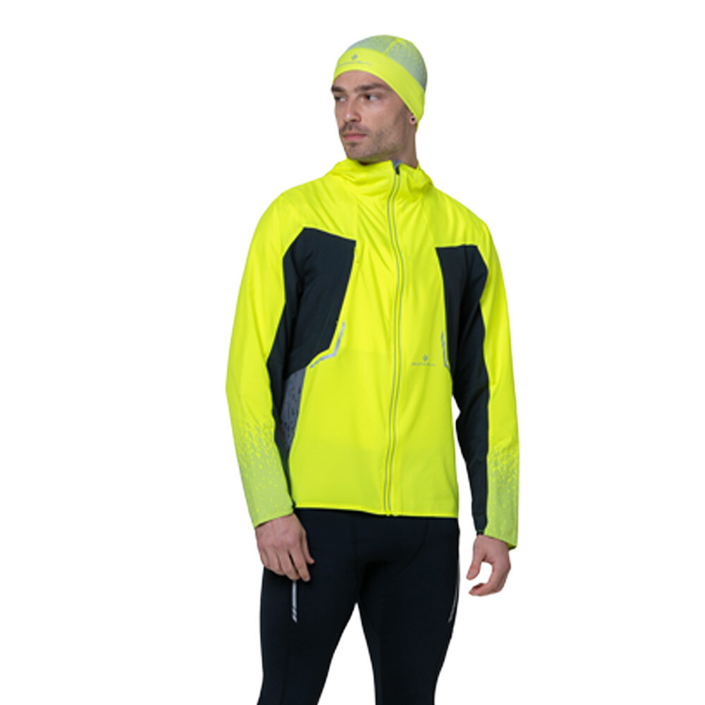 RonHill Tech Reflect Men's Jacket | Fluo Yellow/Black/Reflective