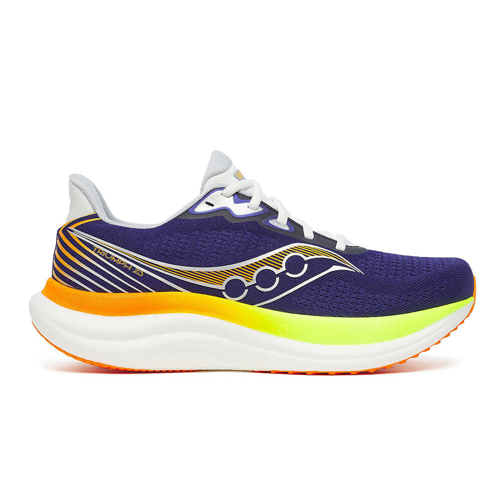 Saucony Triumph 23 Men's Running Shoes | Frigid/Citron