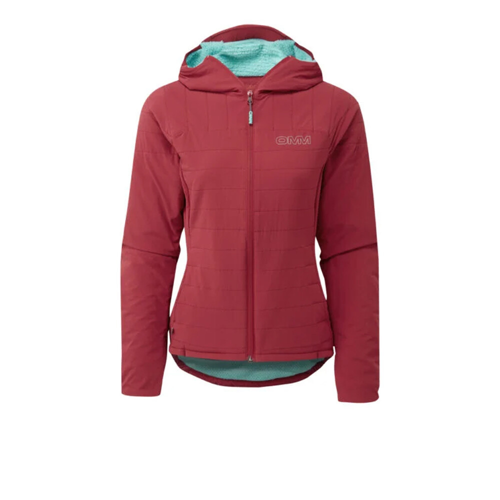 OMM Mountain Core Women's Jacket | Dark Red/Aqua