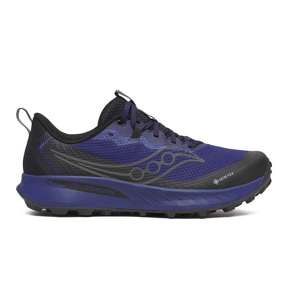 Saucony Peregrine 15 GORE-TEX Men's Trail Running Shoes | Regal/Black