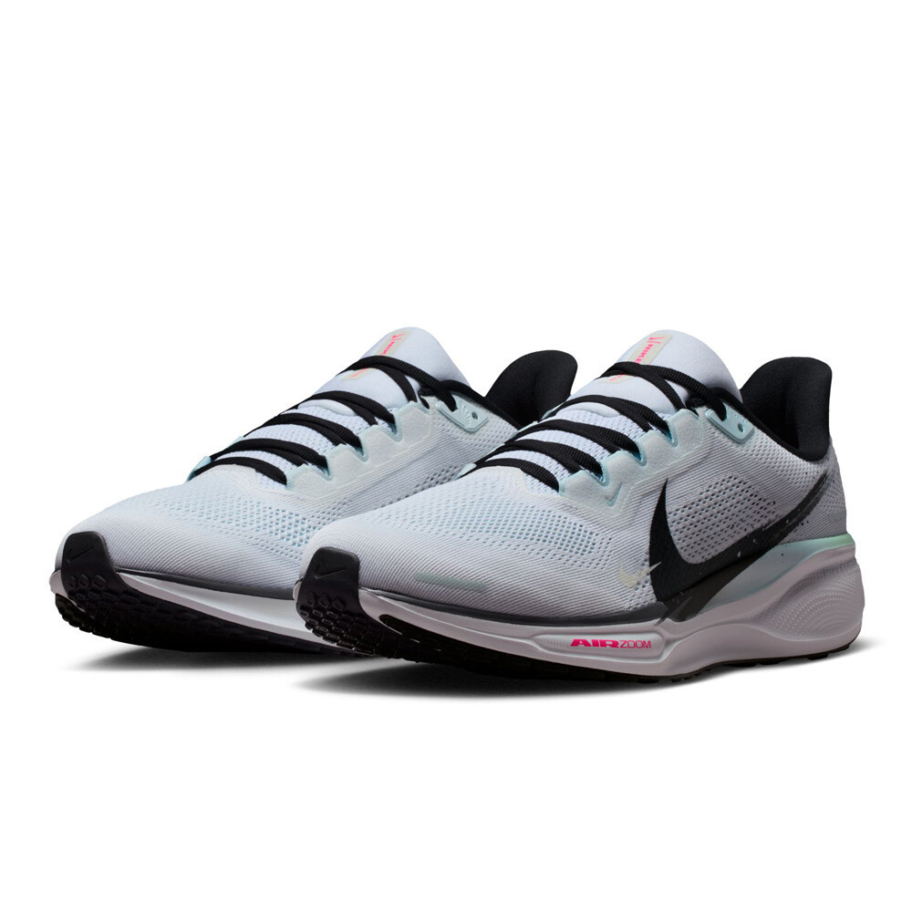 Nike Air Zoom Pegasus 41 Men's Running Shoes | White/Black