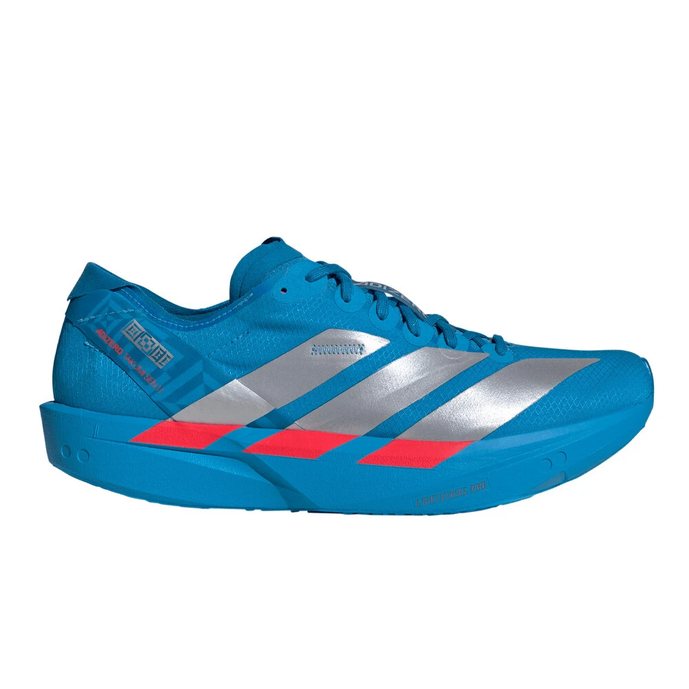adidas Adizero Takumi Sen 11 Men's Running Shoes | Solar Blue/Silver Metallic/Dark Solar Blue
